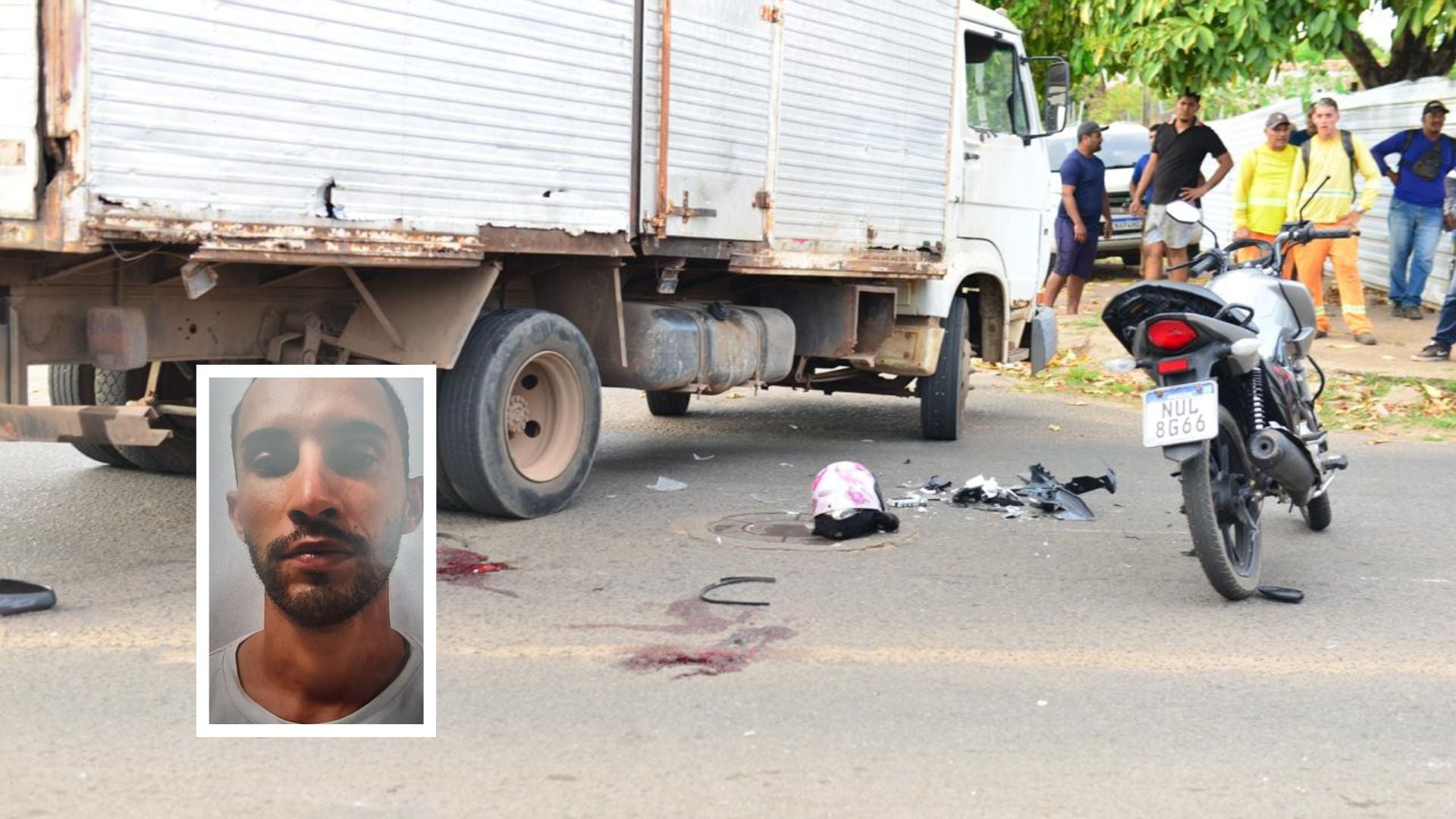 Motociclista morre após ser atingido por caminhão em cruzamento na Ataíde Teive
