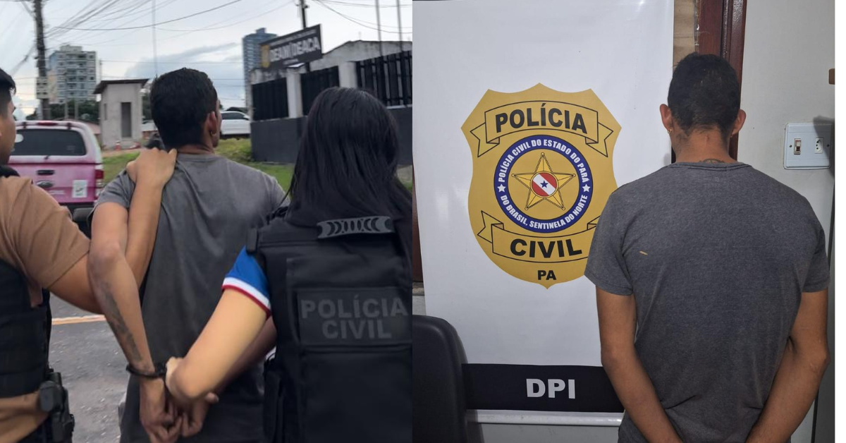 Suspeito de estupro é preso em Castanhal; vítima segue internada em estado grave