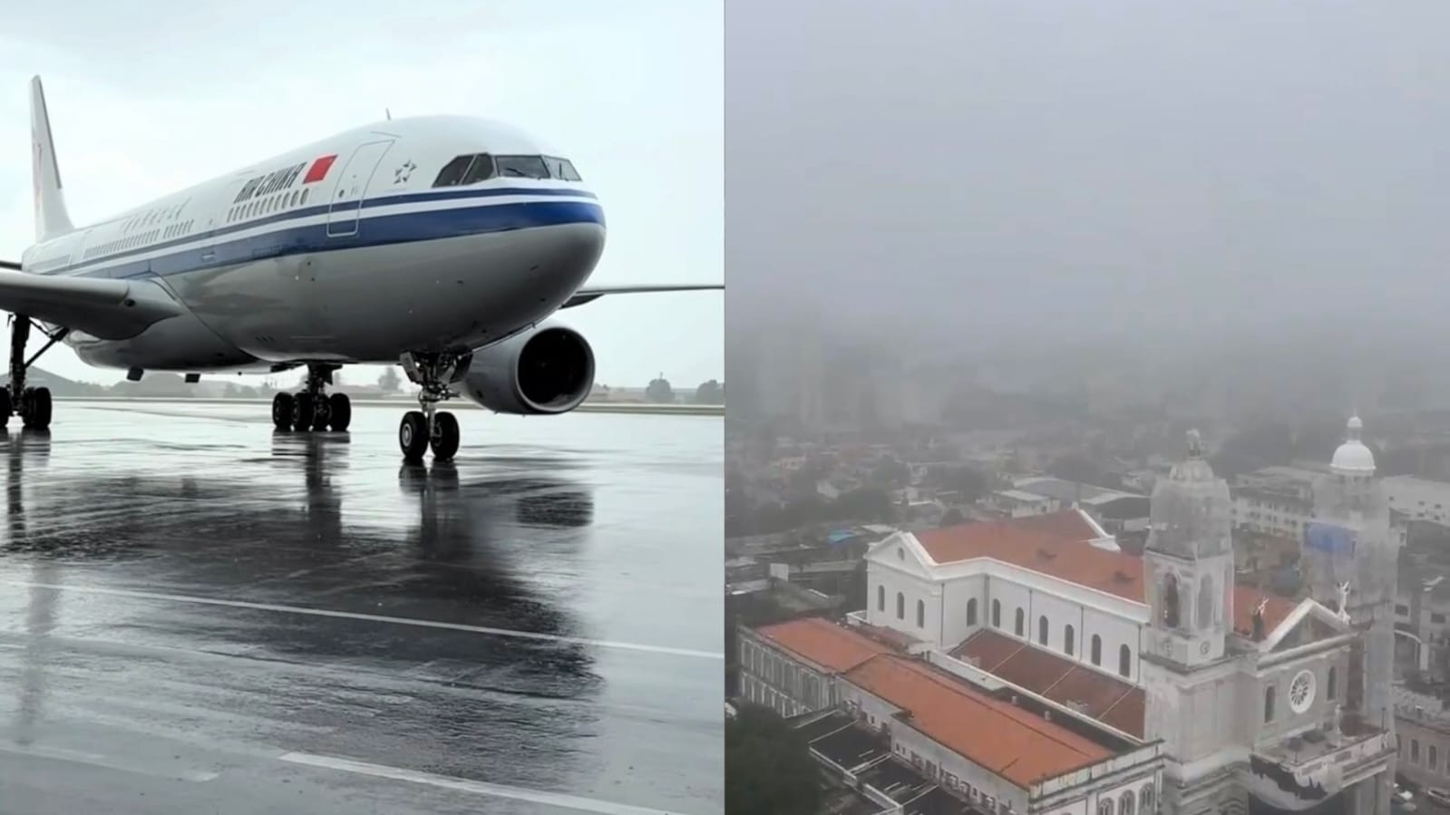 Neblina encobre bairros de Belém e afeta operações no aeroporto nesta segunda (6)