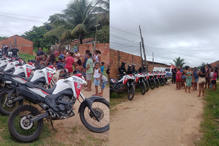 PM promove ação de Páscoa e distribui brindes para crianças em São Miguel do Guamá