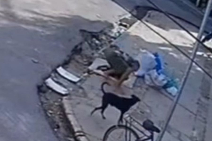 Vídeo: Homem com sinais de embriaguez cai em bueiro no Jurunas