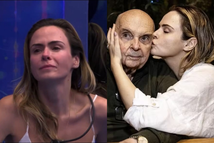 Pai de Ana Paula Renault é sepultado nesta segunda-feira (20)