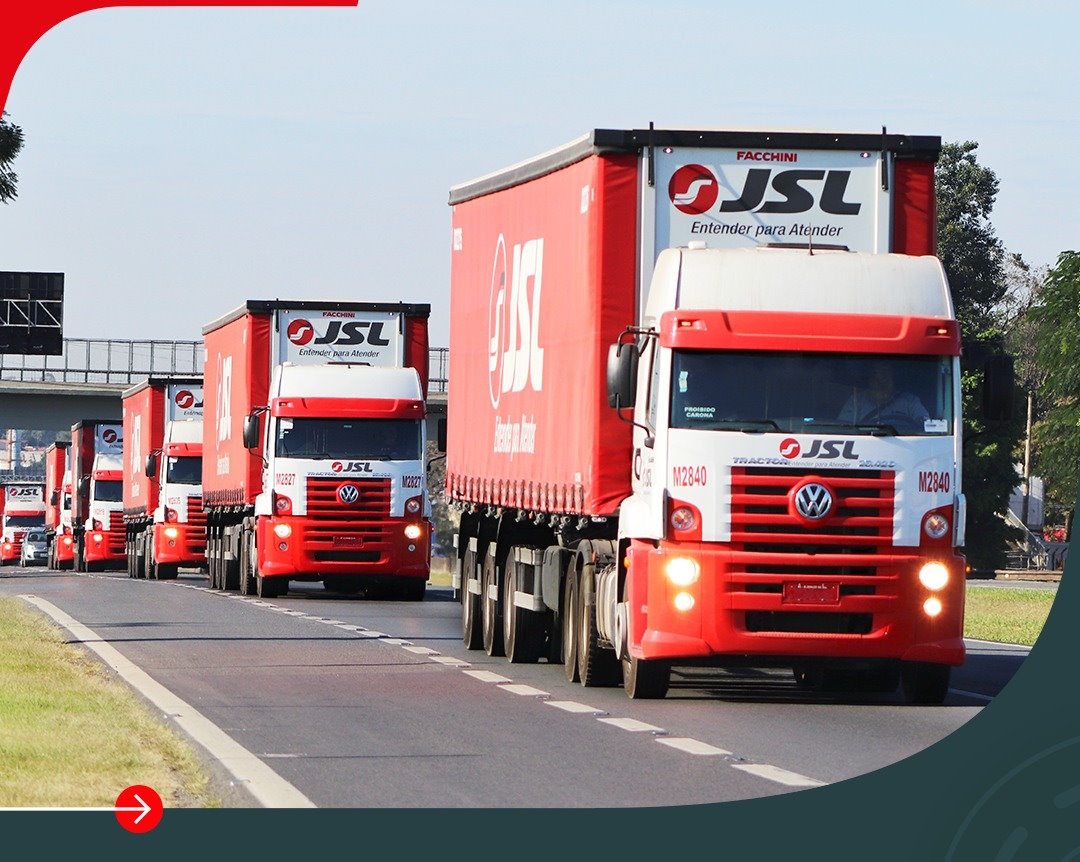 Operação de Páscoa da JSL mobiliza mais de 1.500 caminhões