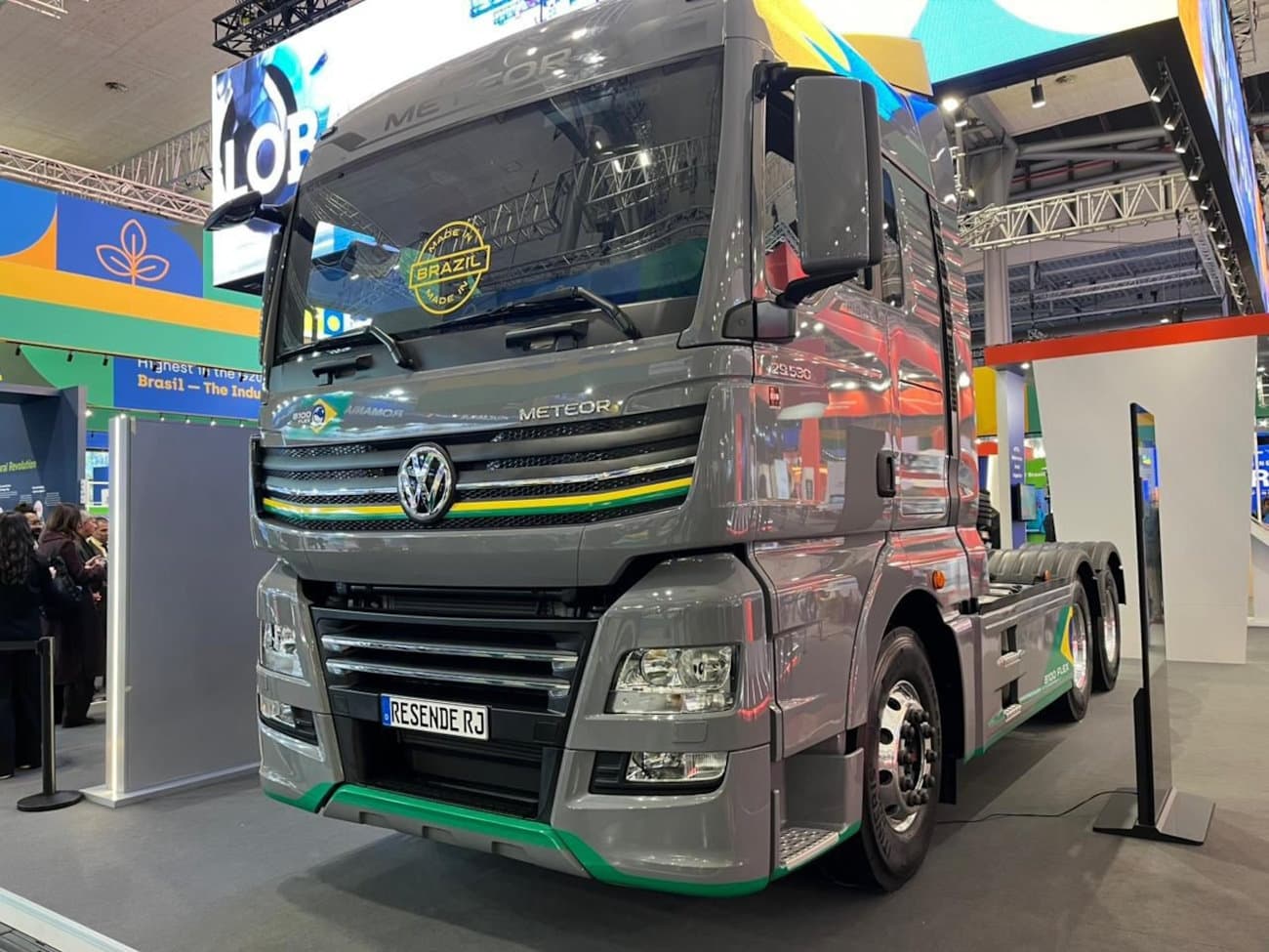 Volkswagen Meteor B100 Flex ganha holofote mundial na Alemanha