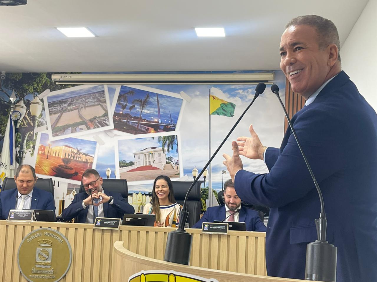 Oposição a Bocalom, vereador do MDB anuncia entrada na base de Alysson