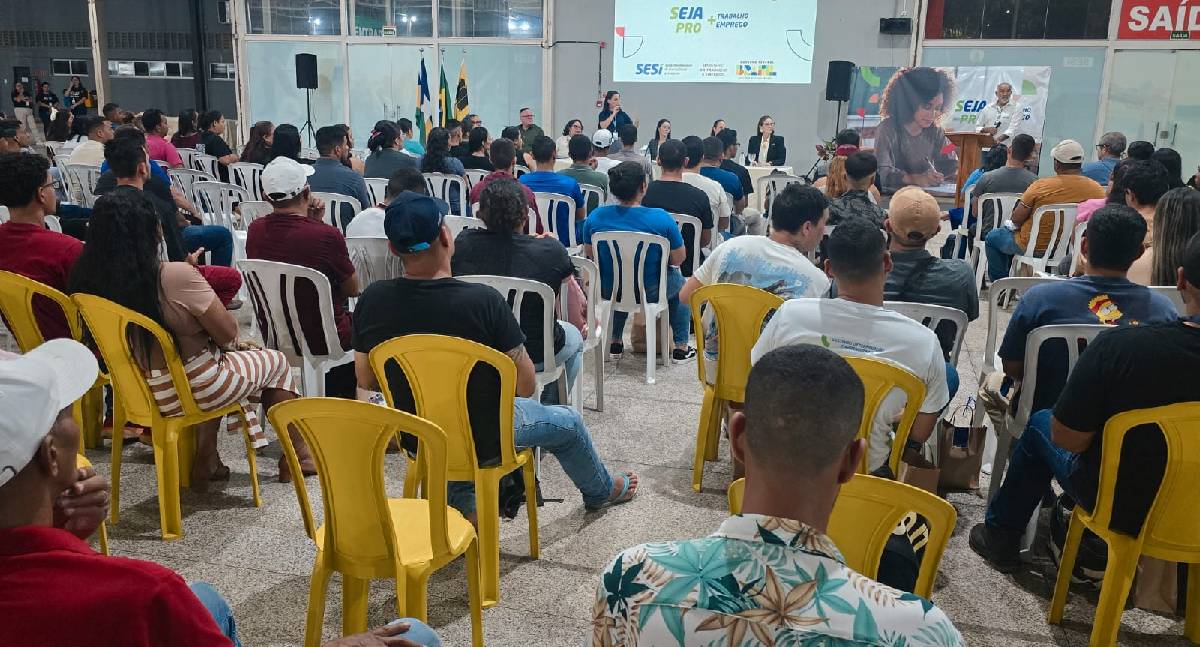 SESI-RO inicia aulas do programa Seja Pro+ Trabalho e Emprego em Porto Velho e Vilhena