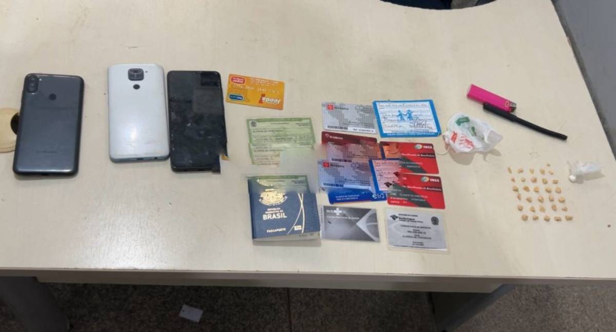Ação da PM apreende drogas e recupera objetos furtados em RO