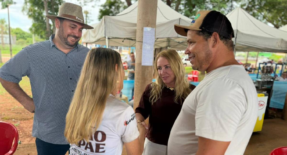 Ieda Chaves participa de leilão da Apae em Cabixi