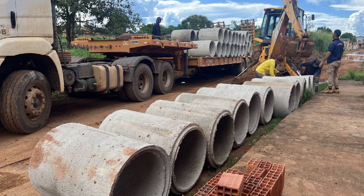 Drenagem na Calama em Porto Velho reduz risco de alagamentos