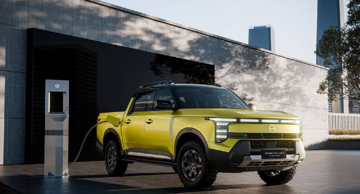 Nissan confirma a Frontier Pro híbrida plug-in na América Latina