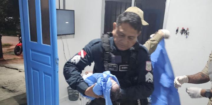 Policiais militares realizam parto de emergência dentro de quartel no Marajó