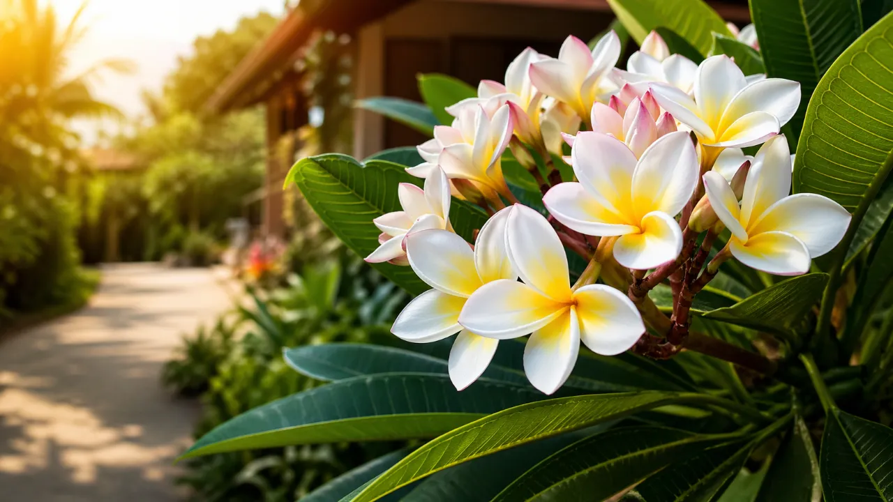 Plumeria: 5 cuidados que intensificam o perfume e deixam o jardim impossível de ser ignorado pelas visitas