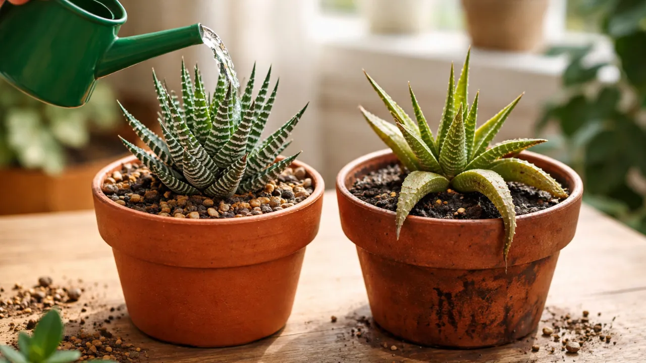 Suculenta zebra: 5 cuidados que evitam folhas moles e previnem um colapso silencioso da planta