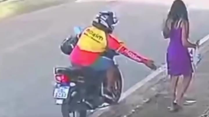 Jovem é assediada por motociclista em via pública de Santarém