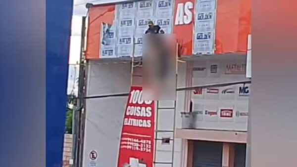 Trabalhador sofre descarga elétrica e é resgatado por bombeiros em Santarém