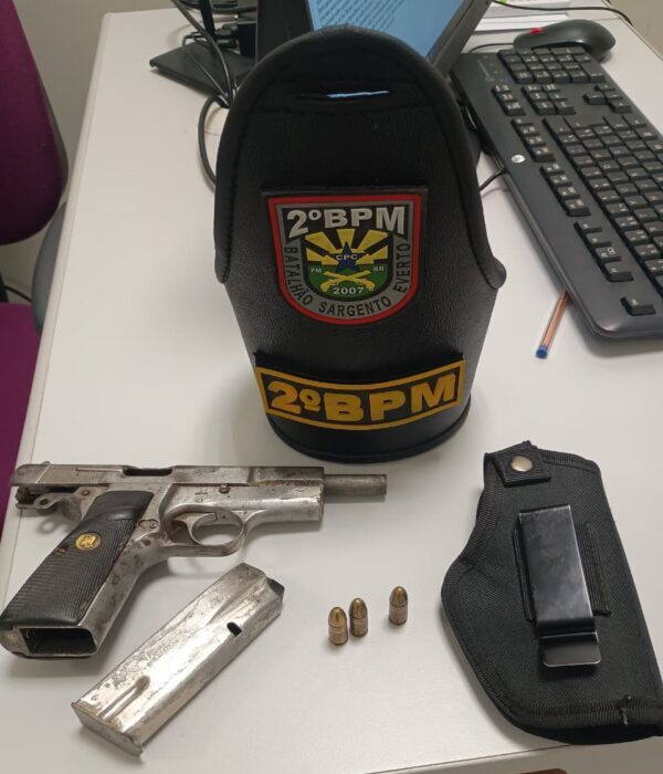 Homem é preso por ameaçar ex-companheira com arma de fogo no São Bento