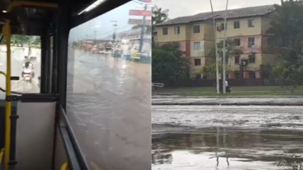 Temporal provoca alagamentos em Belém e na Região Metropolitana