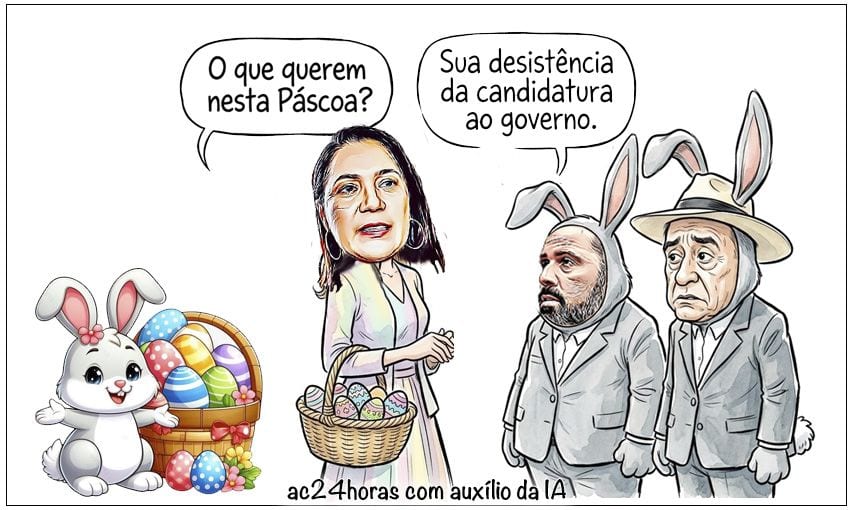 É tempo de Páscoa