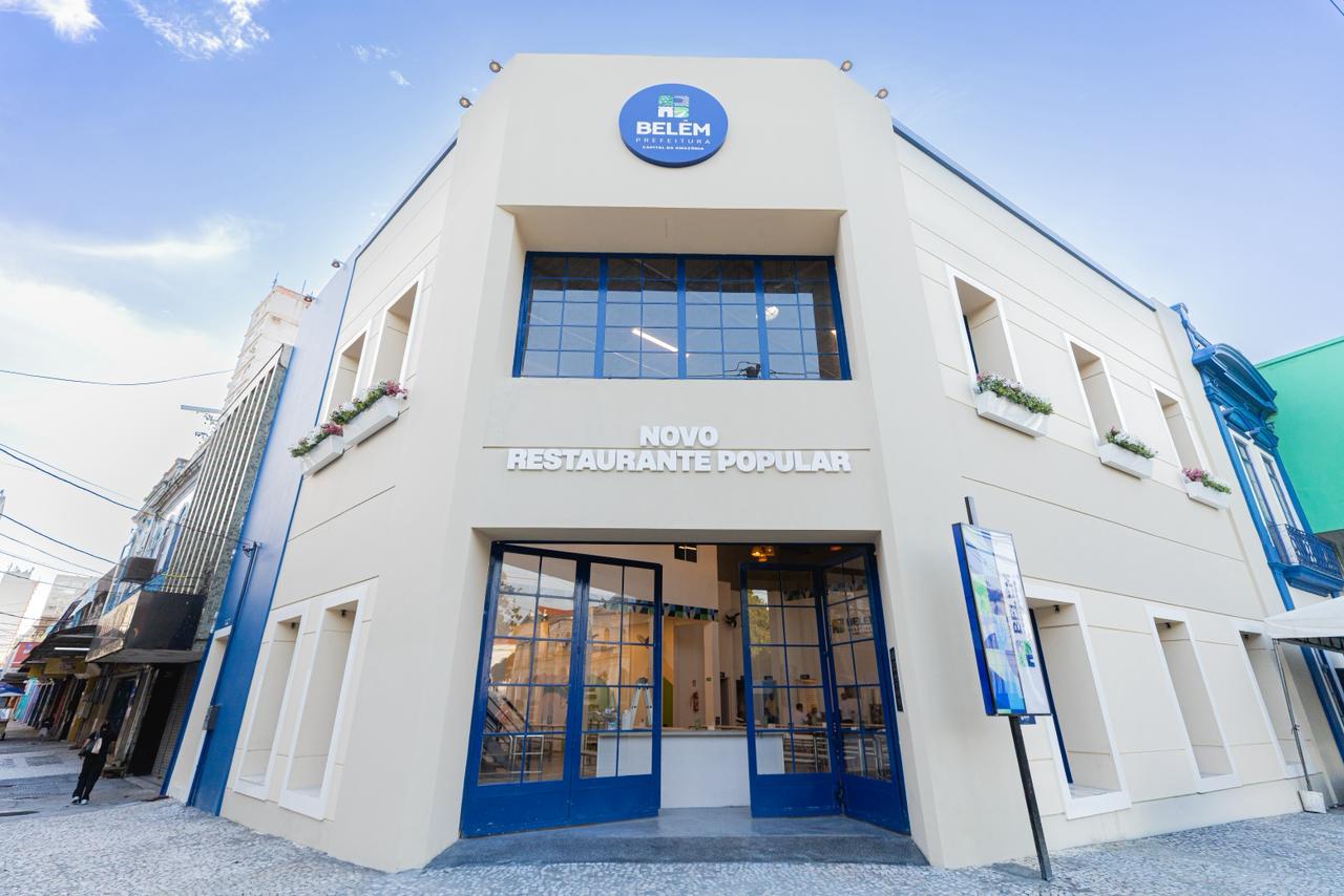 Restaurante Popular é inaugurado em Belém e amplia acesso à alimentação de qualidade