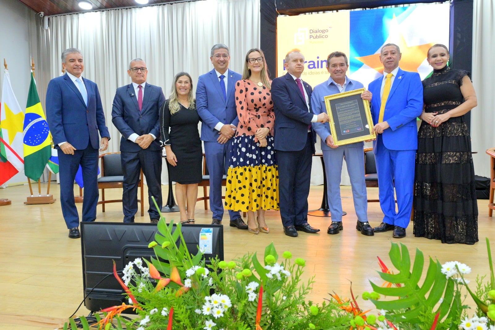 OAB-RR faz homenagem ao presidente do TCU ministro Vital do Rêgo