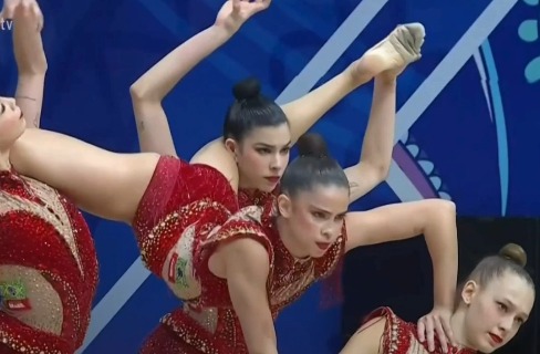 Brasil conquista duas medalhas na Copa do Mundo de Ginástica Rítmica em Tashkent