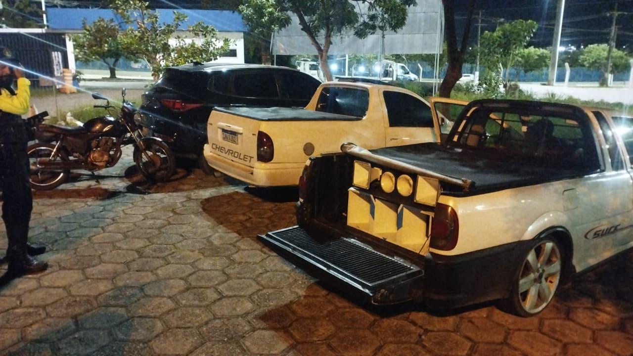 ‘Operação Rolezinho’ prende seis pessoas por poluição sonora e veículos adulterados em São Luís