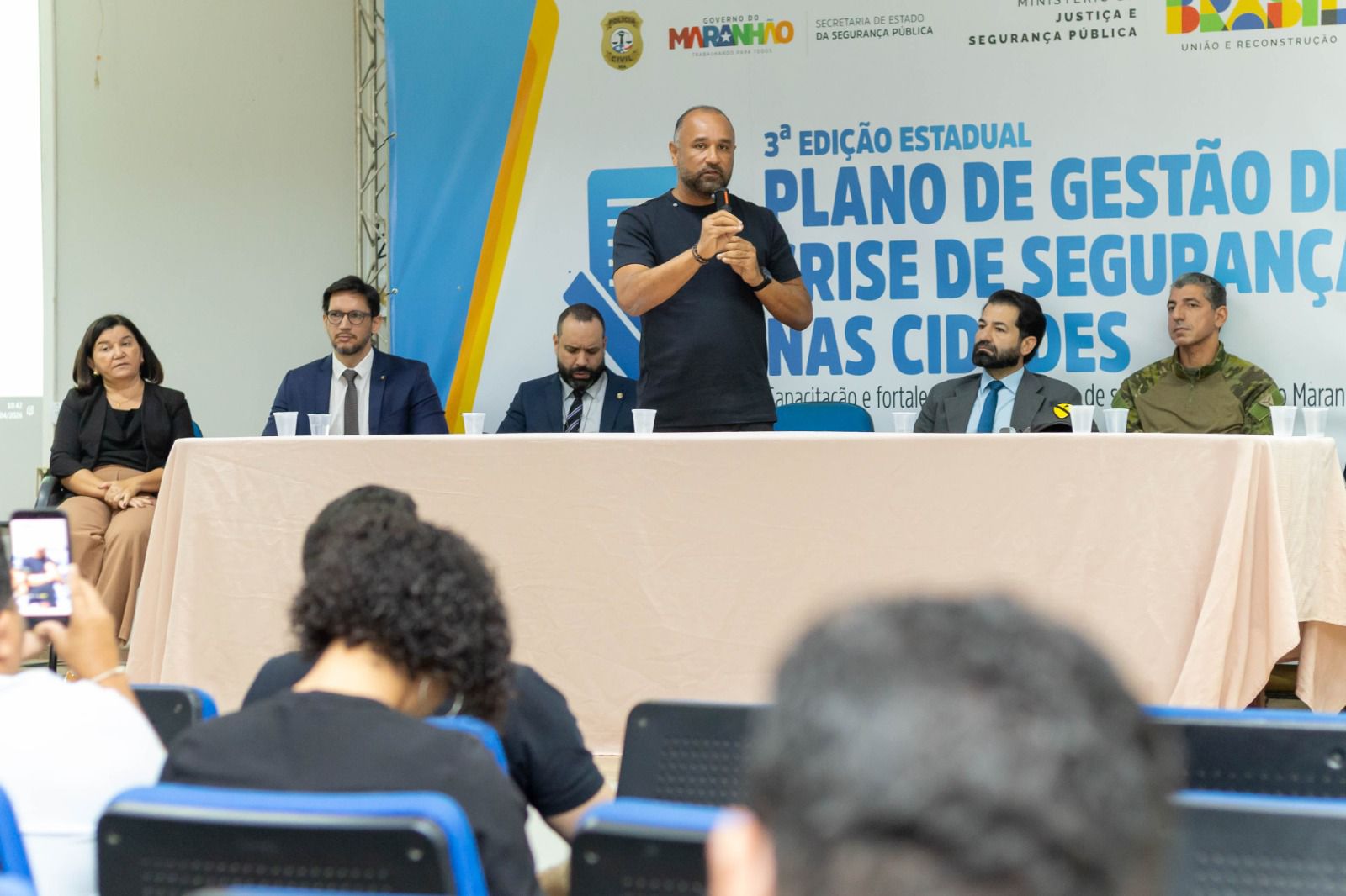 Bacabal recebe treinamento intensivo de segurança pública com apoio do Ministério da Justiça