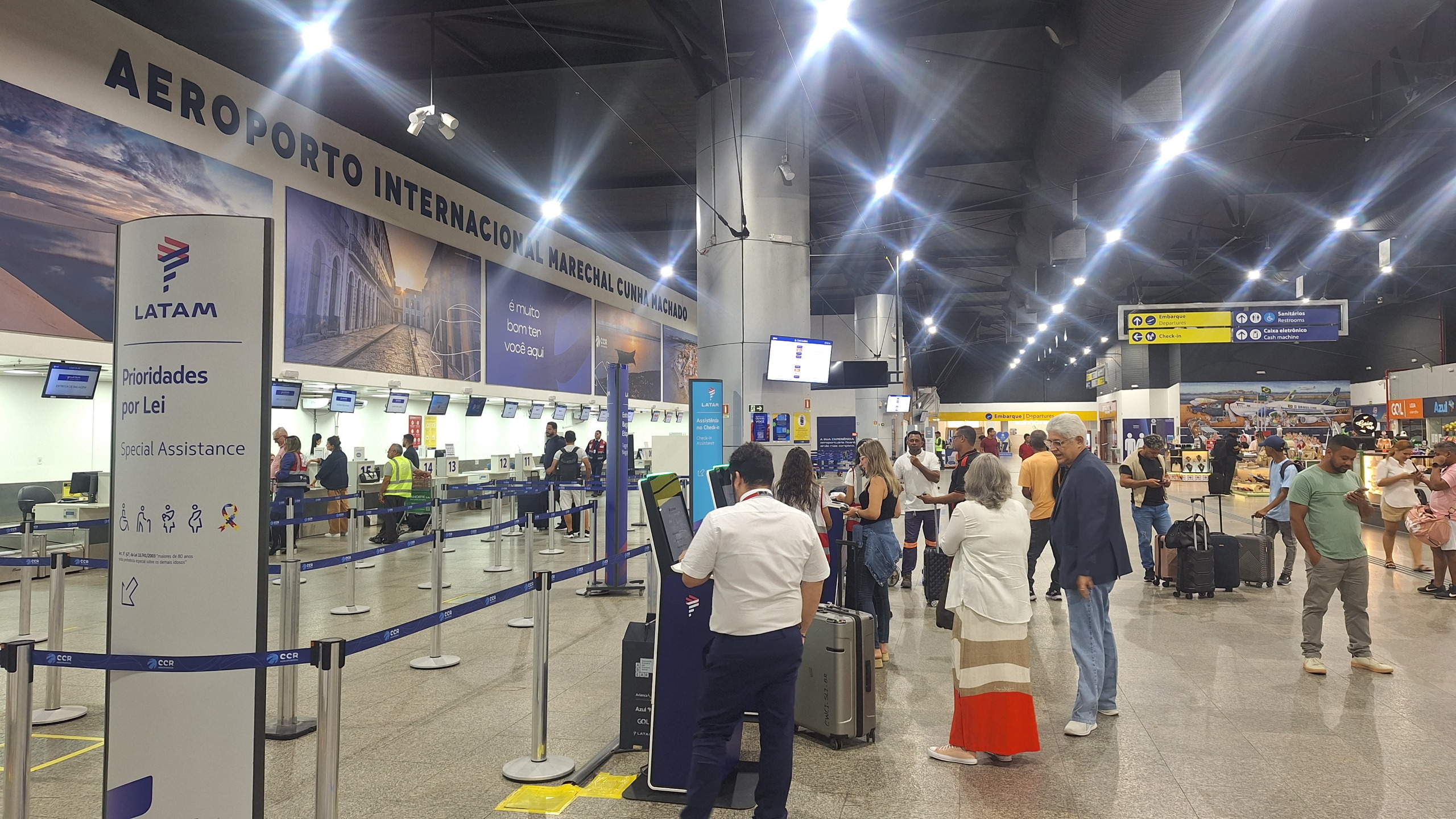 Aeroporto de São Luís tem alta de 23% na movimentação de passageiros no primeiro trimestre