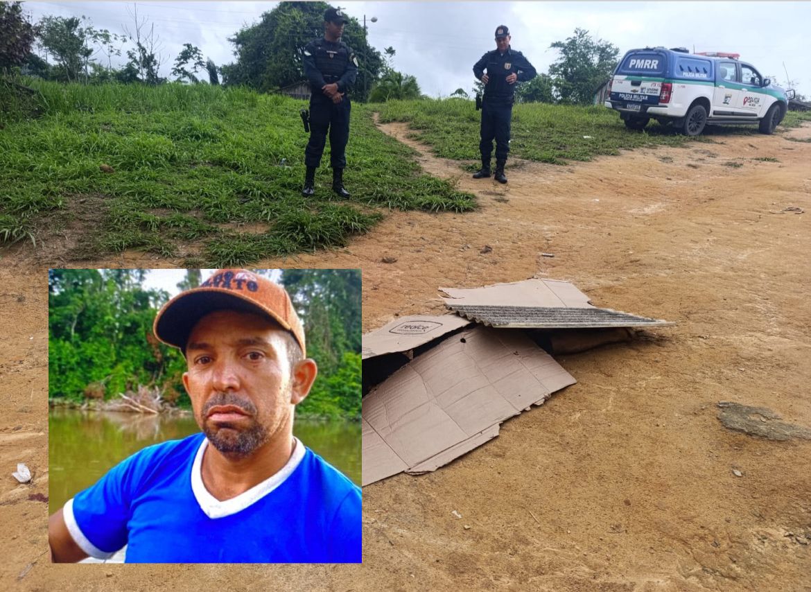 Agricultor é morto a tiros em comunidade de Amajari; autor do crime não foi identificado