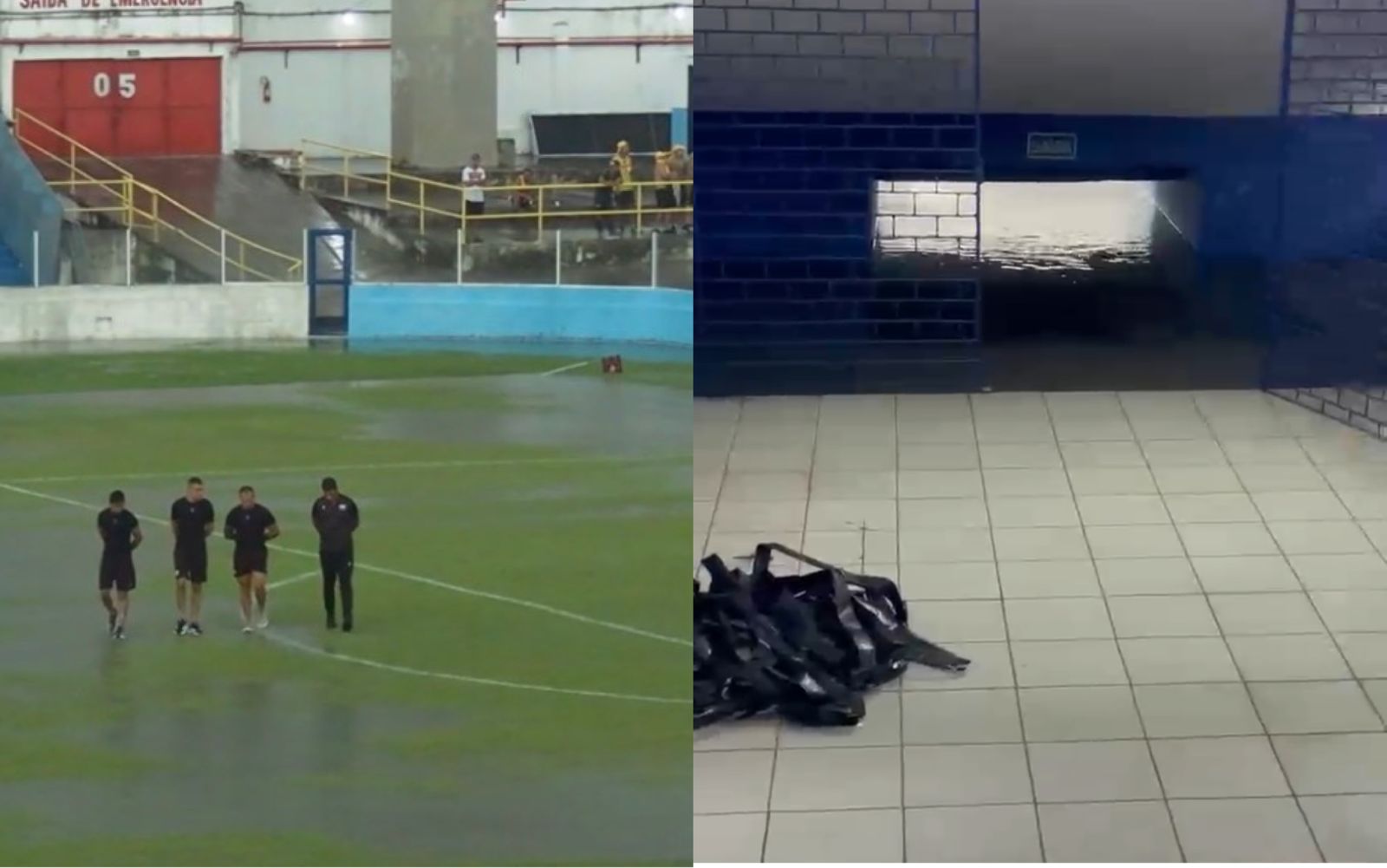 Temporal adia o jogo entre Sampaio e Moto em São Luís