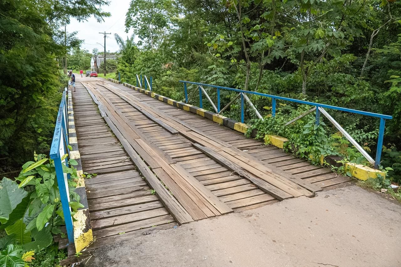 Ponte entre Triângulo e Taquari será interditada para reforma a partir de quarta-feira