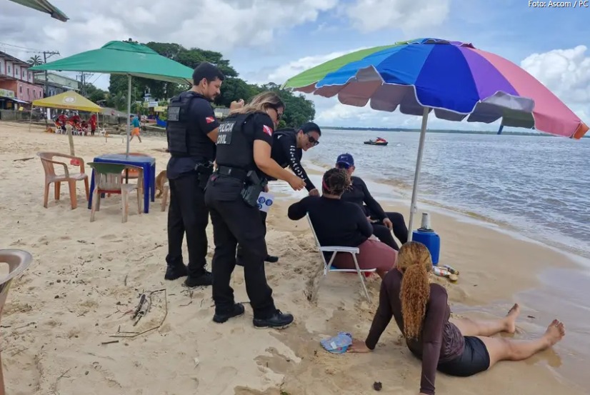 Feriadão de Tiradentes: ação reforça segurança nas praias do Pará