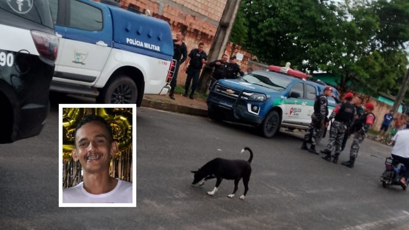Jovem é morto com tiro na cabeça após amigo manusear arma de fogo