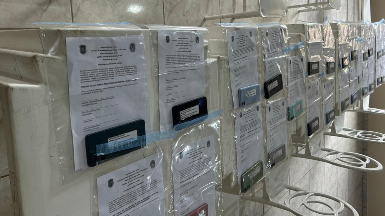 Polícia recupera celulares roubados e devolve 37 aparelhos a vítimas no Pará