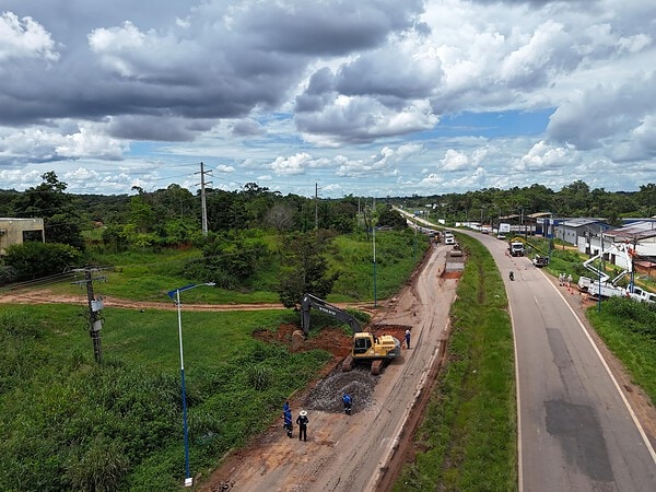 Trânsito muda em trecho entre Custódio Freire e aeroporto de Rio Branco a partir de sexta; veja como fica