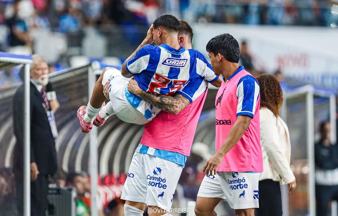 Paysandu: Brian tem entorse no joelho ficará afastado por até 3 semanas