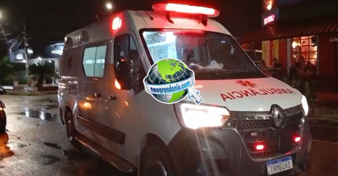 Motociclista atropelado após invadir preferencial em PVH