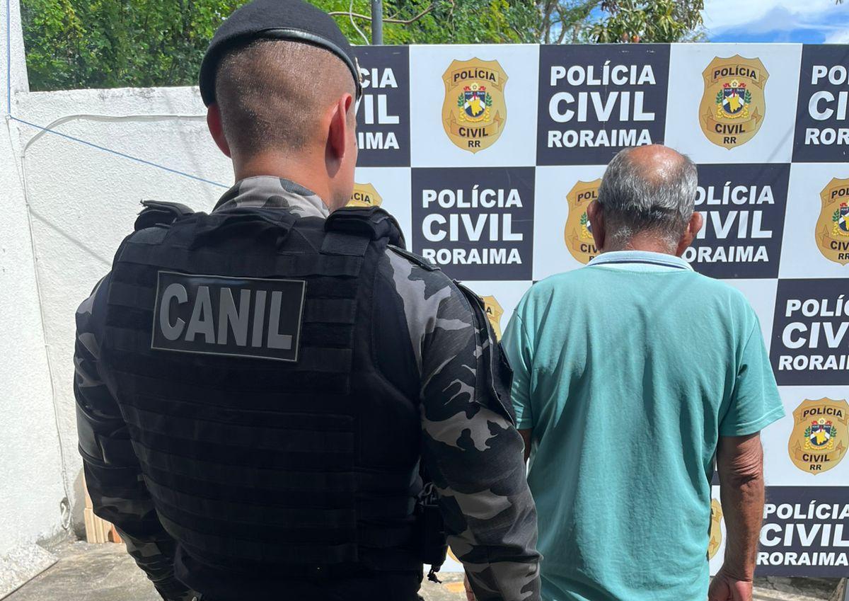 Idoso procurado por estupro de vulnerável é preso no Centro