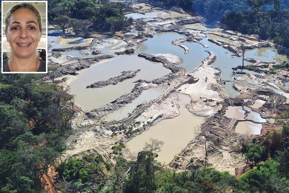 Mulher some em garimpo e Segurança faz força-tarefa com drones…