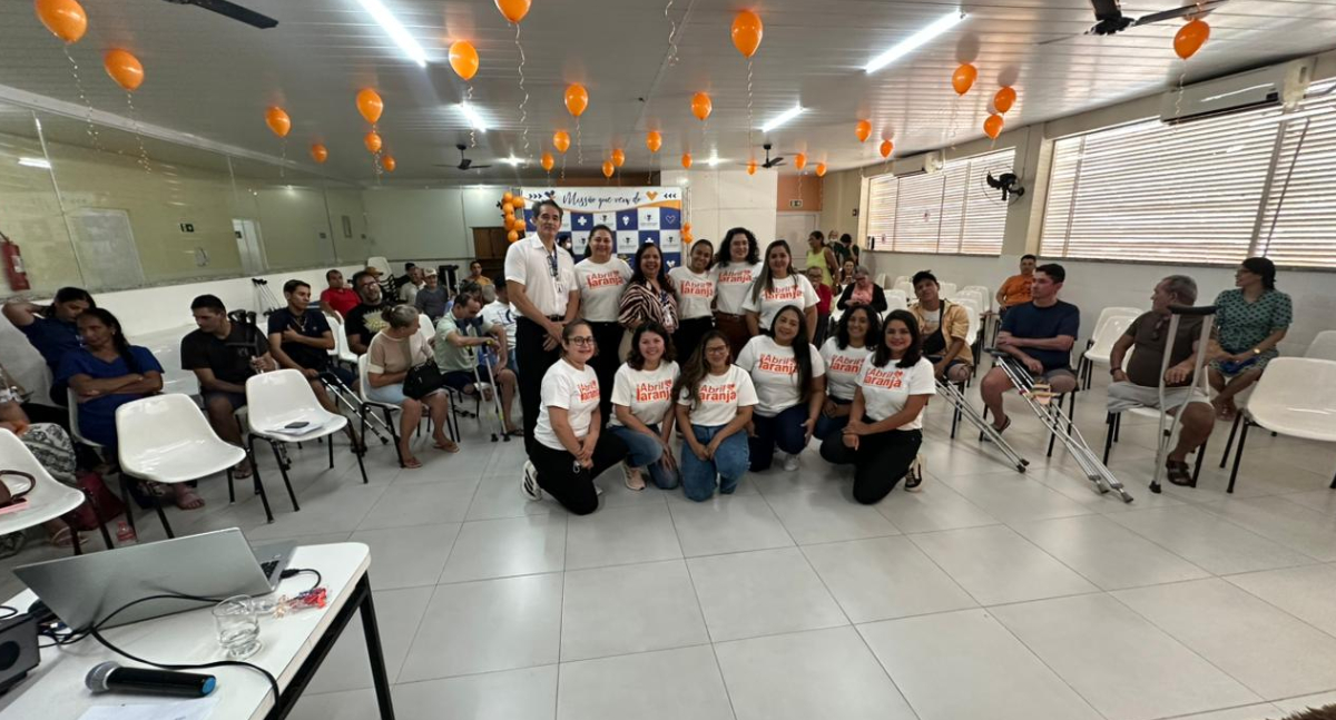 Abril Laranja debate inclusão e reabilitação profissional em Porto Velho