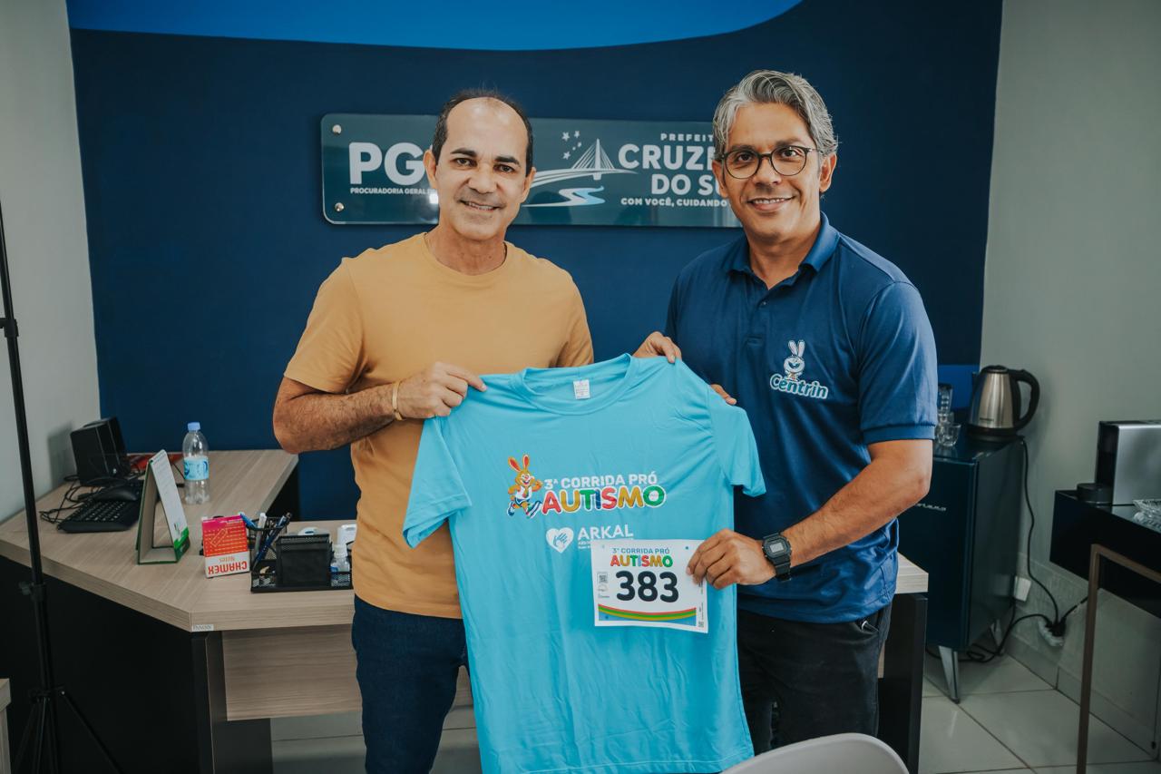Prefeitura de Cruzeiro do Sul e Centrin promovem corrida alusiva ao autismo