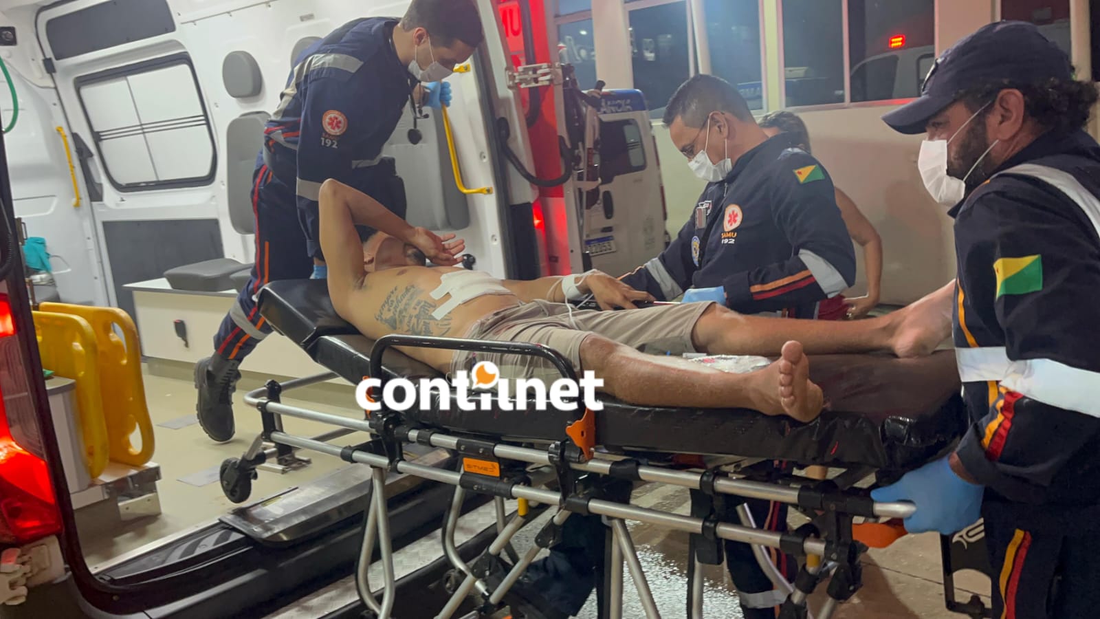 Homem sofre ferimento acidental no abdômen em Rio Branco