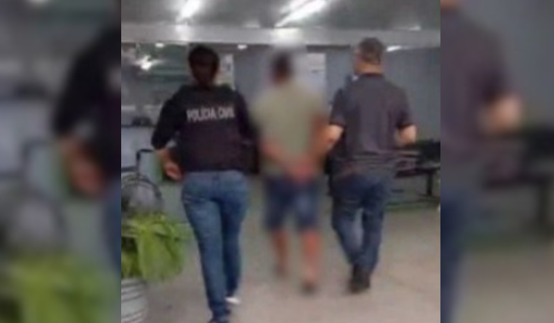 Homem é preso por perseguir e agredir ex após relação de três meses