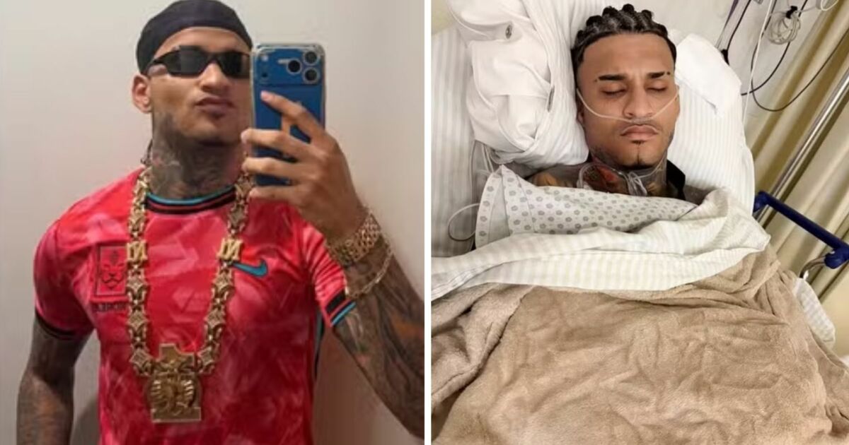Neiff passa por cirurgia após ataque a tiros em SP e se recupera em hospital