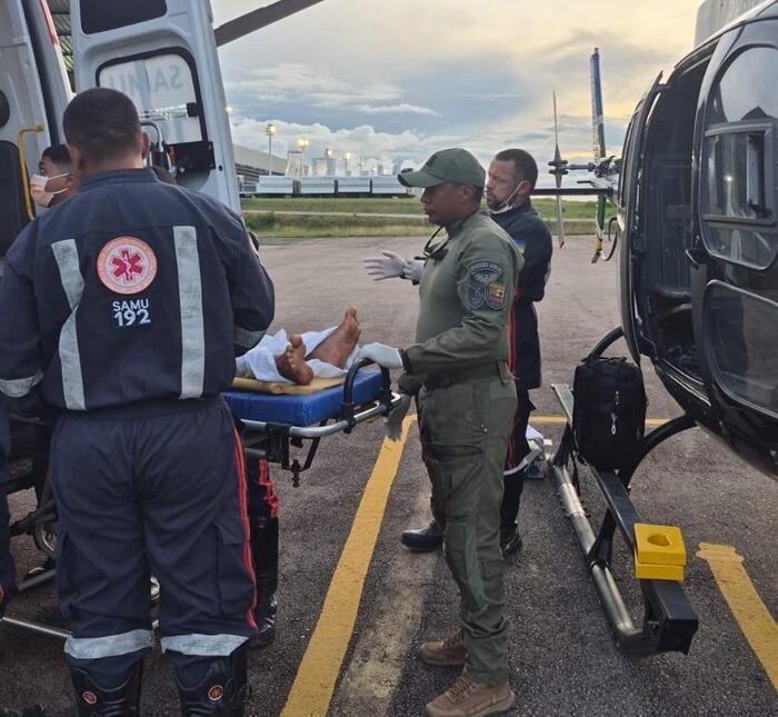 Homem sobrevive a 11 facadas e é resgatado em helicóptero – SelesNafes.com