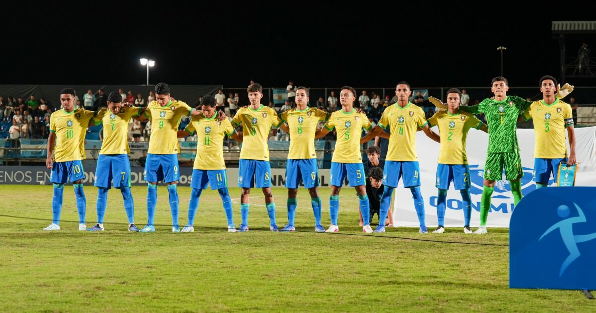 Já garantido na semi, Brasil Sub-17 pega Venezuela na fase de grupos