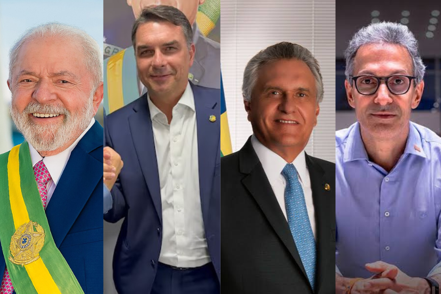 Datafolha: Lula empata com Flávio, Caiado e Zema em cenários de 2º turno na corrida presidencial