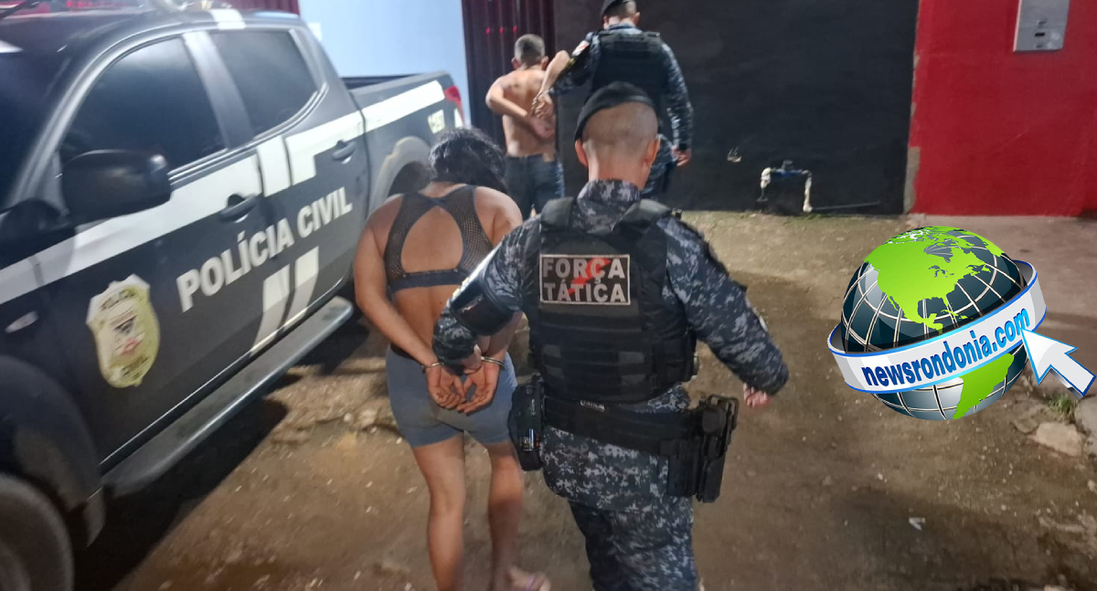 Casal é preso com moto roubada após rastreamento de celular na Zona Leste