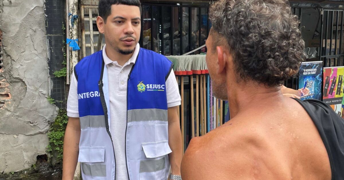 Operação identifica 58 vulneráveis no Centro de Manaus