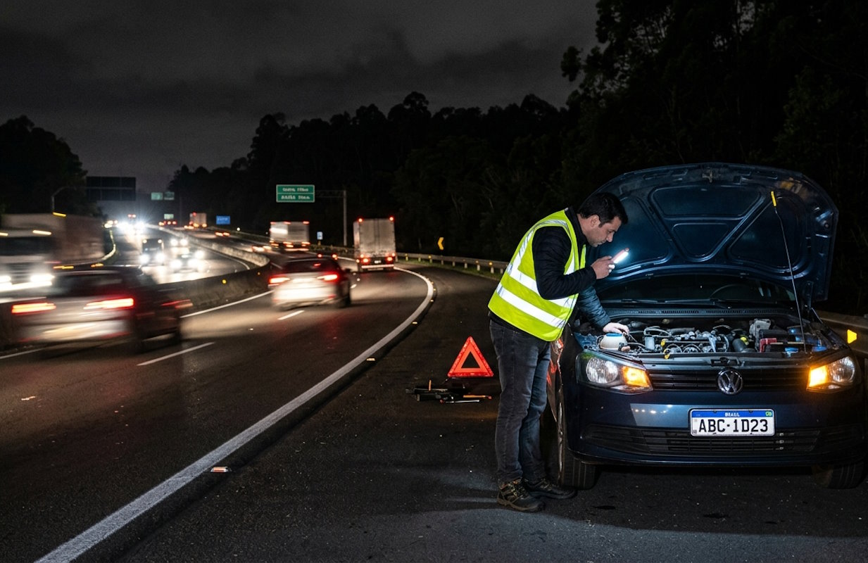 Projeto de lei quer exigir colete refletivo em veículo para aumentar segurança nas rodovias